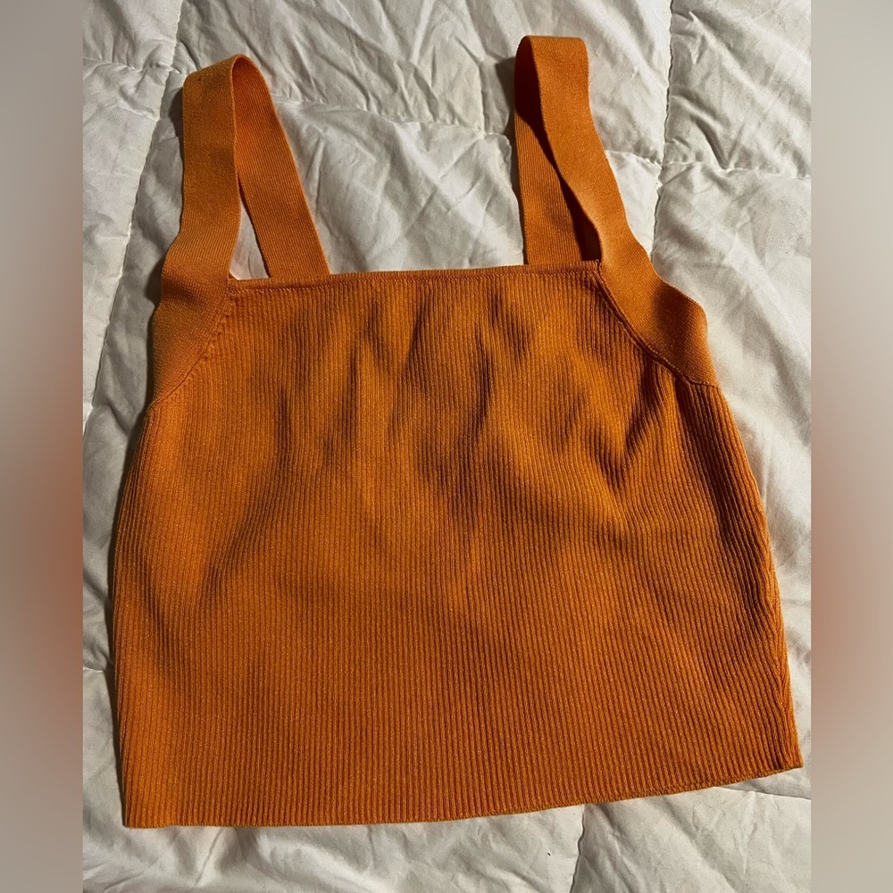 Zara Orange Tank Top